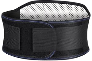Magnetic Belt, Self-Heating Lower Back Brace, Cozy Breathable Back Support Belt, Lightweight Support Brace, Polyester for Low