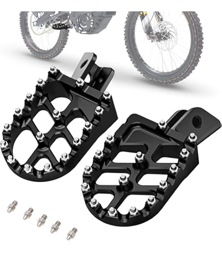 Amazon.com: AnXin Dirt Bike Foot Pegs Motorcycle Footpegs Foot