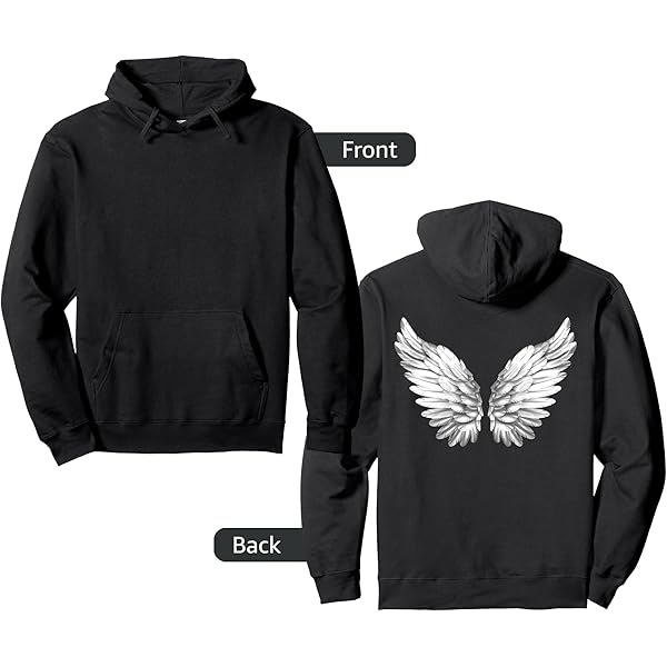 Amazon.com: White Wings Freedom Guardian For Men & Women Angel Zip