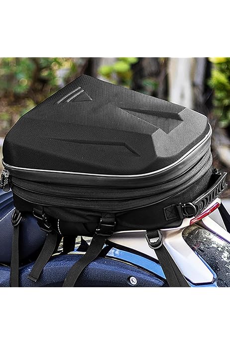 Bolsa Trasera Moto BIGFOX Bolso Trasero De Motocicleta,Impermeable