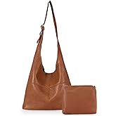 Montana West Hobo Bags Purse for Women Ultra Soft Foldable Shoulder Slouchy Handbags with Cosmetic bag | Purse, Ultra Soft, Foldable, with Cosmetic bag, Purse, Ultra Soft