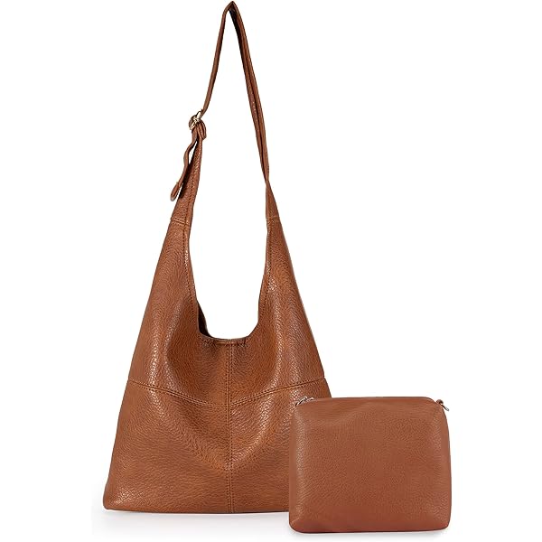 TYATVS Women's Suede Slouchy Tote Bag - Large Capacity Crossbody Hobo Handbag For Work & Office - View #3