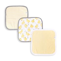 Burts Bees Baby Infant Washcloths Made of