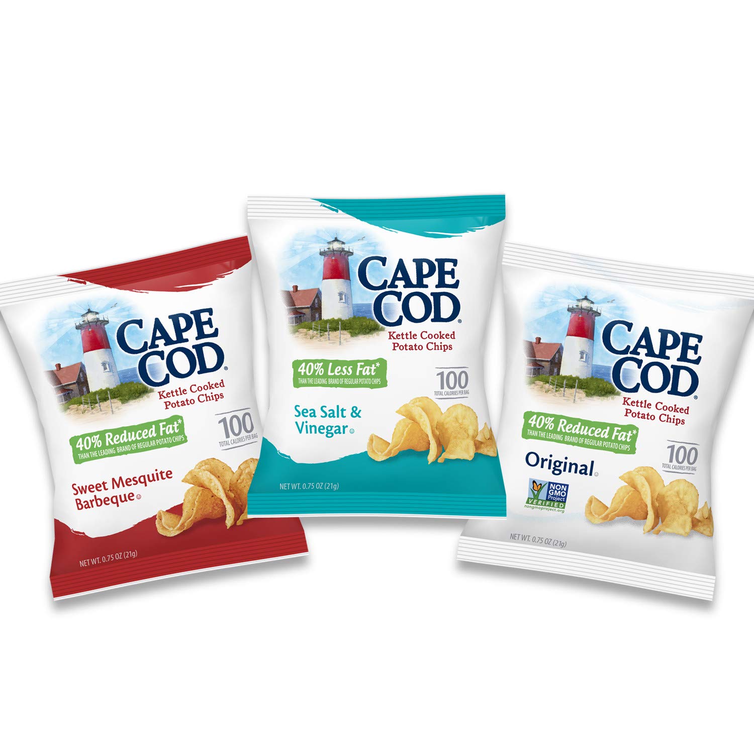 Cape Cod Potato Chips, Reduced Fat 