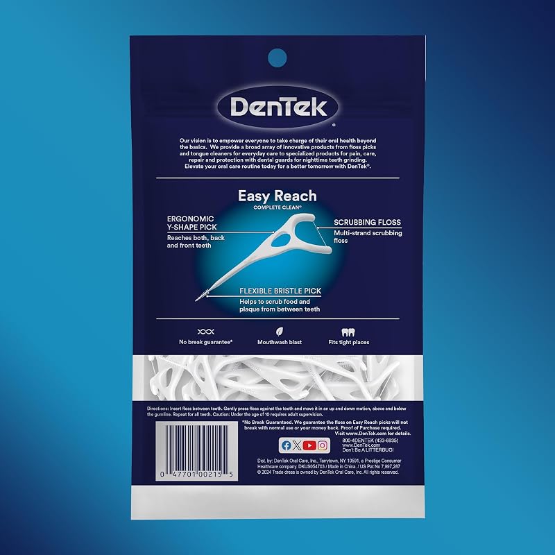Complete Clean Easy Reach aplicadores de hilo dental, con hilo dental resistente, 75 unidades — foto 8 de 8