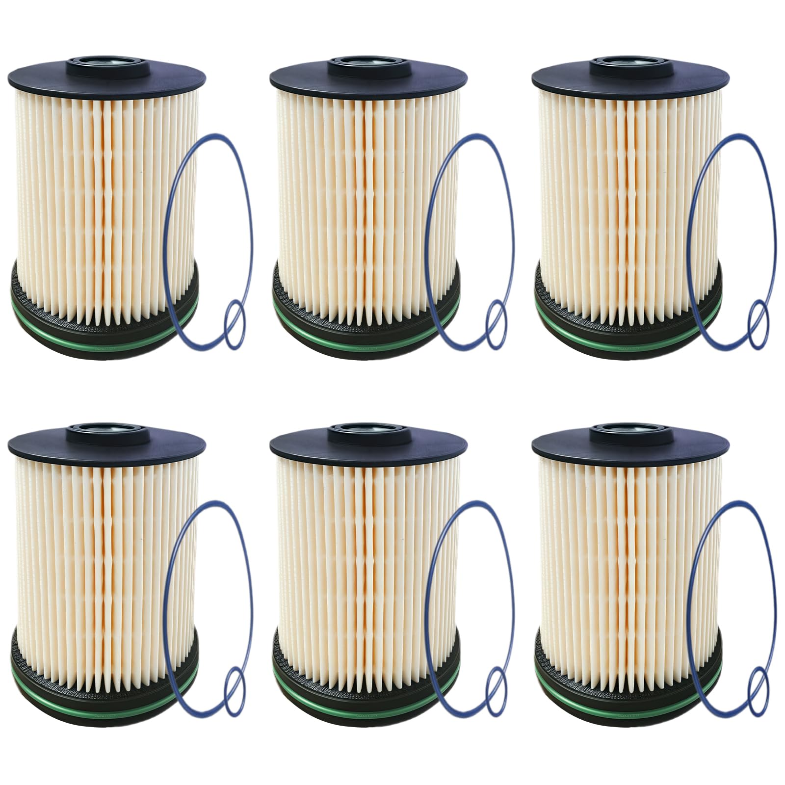 Photo 1 of CZTHQP 6PCS TP1015 Fuel Filters for Duramax Diesel 6.6 L, 23304096 Oil Filter Elements for Chevy Silverado Cruze Suburban Tahoe GMC Sierra Yukon Escalade, 22937279 Gas Filtration Kit