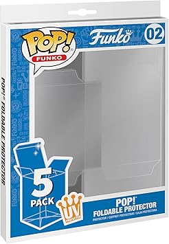 5 Pack Foldable Pop Protector Cases 