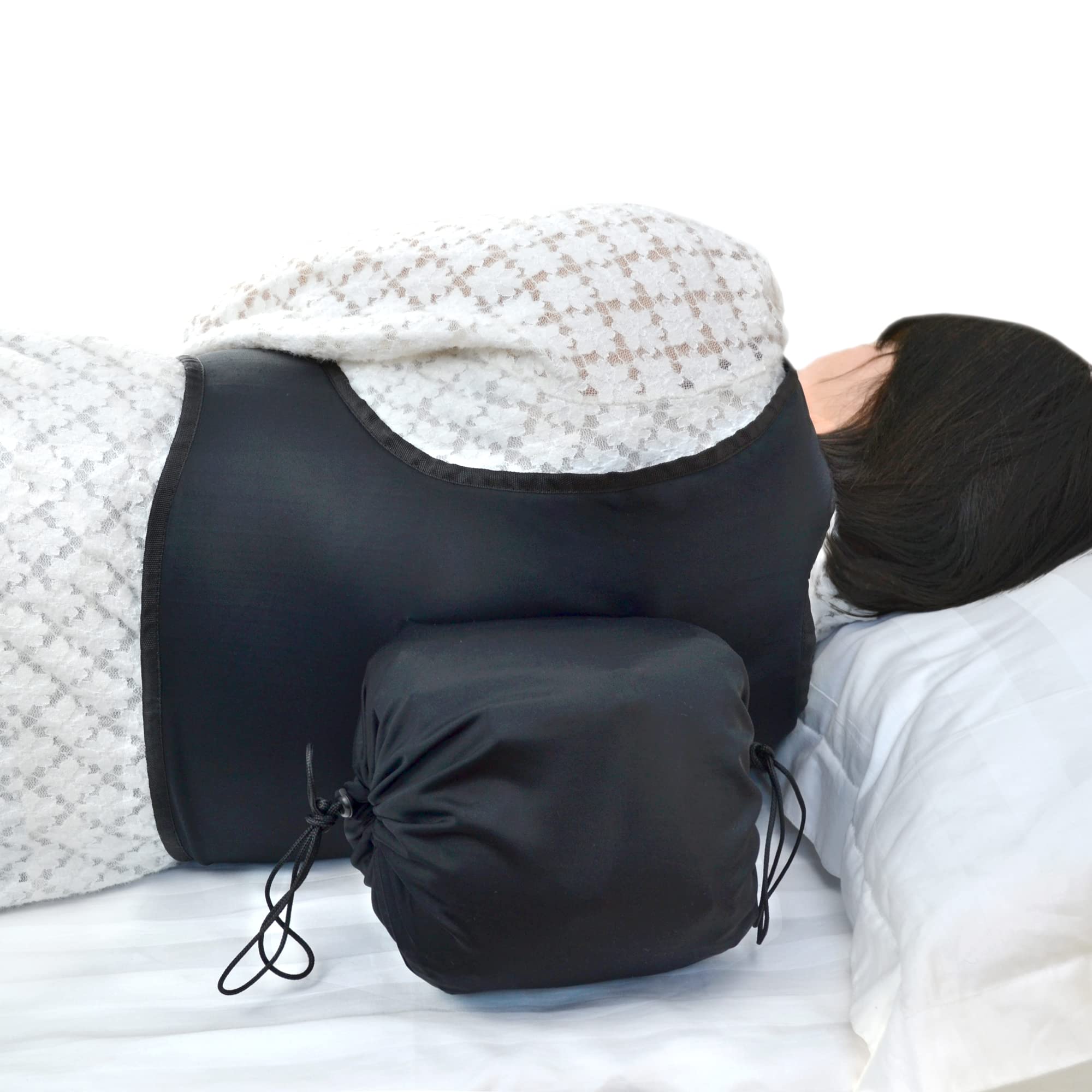 Photo 1 of rainbowstar Positional Sleep Aid Backpack Anti Snoring Side Sleeper Pillow for Snoring or Change Supine Sleep Positions
