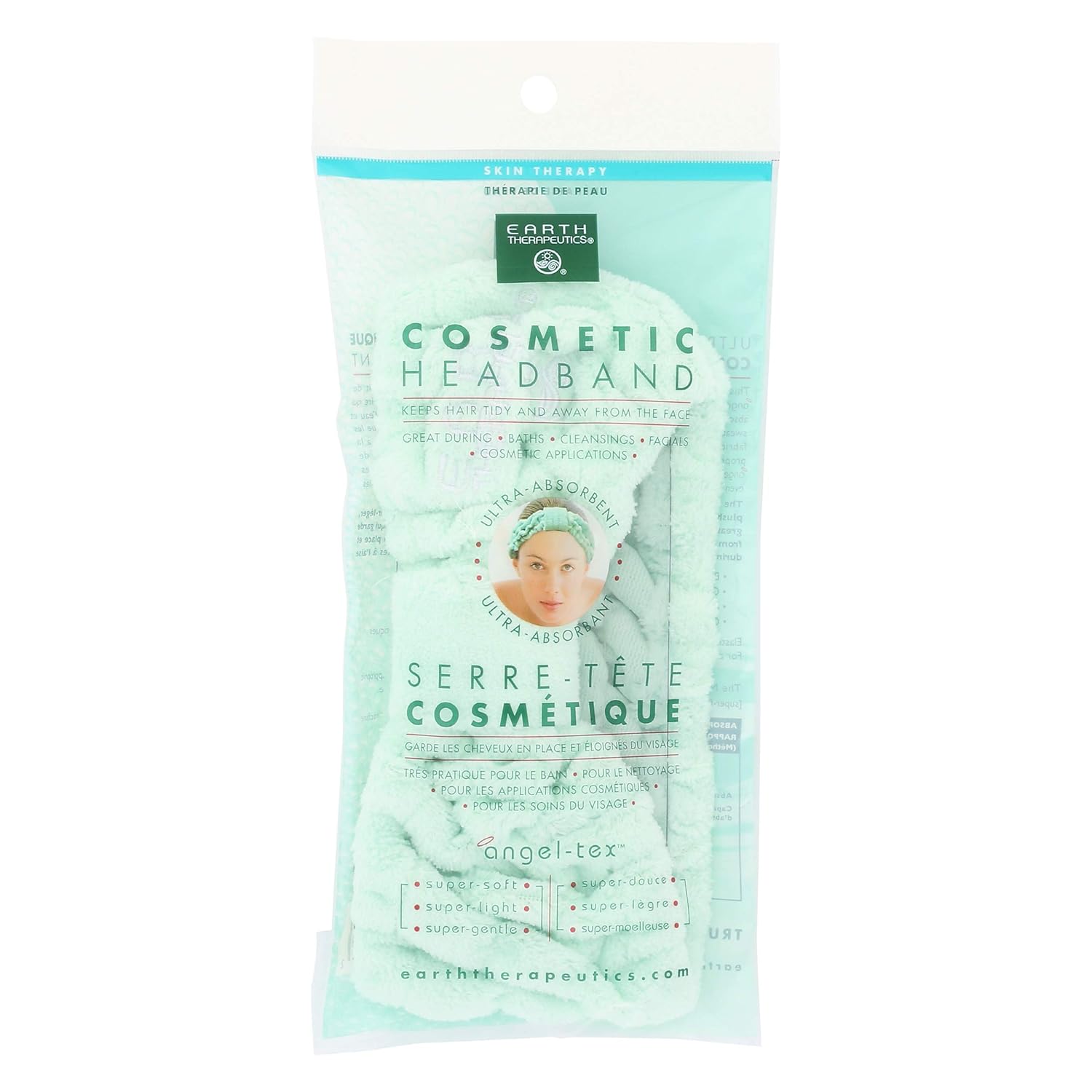 Earth Therapeutics Skin Therapy Cosmetic Headband, 1 headband