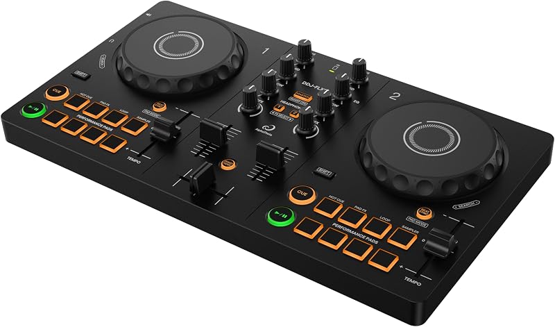 Pioneer DJ DDJ-FLX2 Console DJ Compatta a 2 Canali