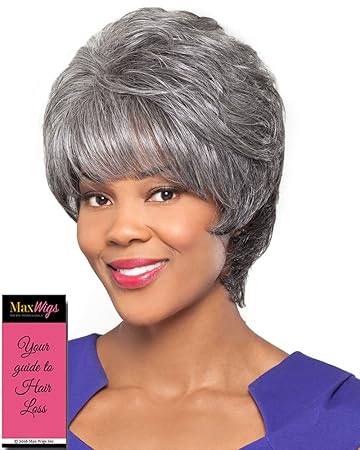 Amazon Com Francine Wig Color F1b 30 Foxy Silver Wigs Short