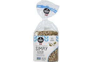 Sigdal Bakeri Simply Good Norwegian Crispbread | Good Source of Protein & Fiber | Non GMO | Contains 76% Seeds | 8.29 oz (235g) (Pack of 2)