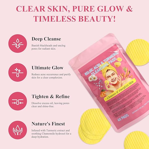 CLEANSING PADS FOR FACE SCRUB