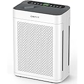 Air Purifiers for Home Large Room up to 3000sq.ft, DBFIT HEPA Double-Sided Air Purifier with Washable Filter, PM 2.5 Display Air Quality Sensor, Air Cleaner for Bedroom, Dorm Room, Pets, Office, AP300