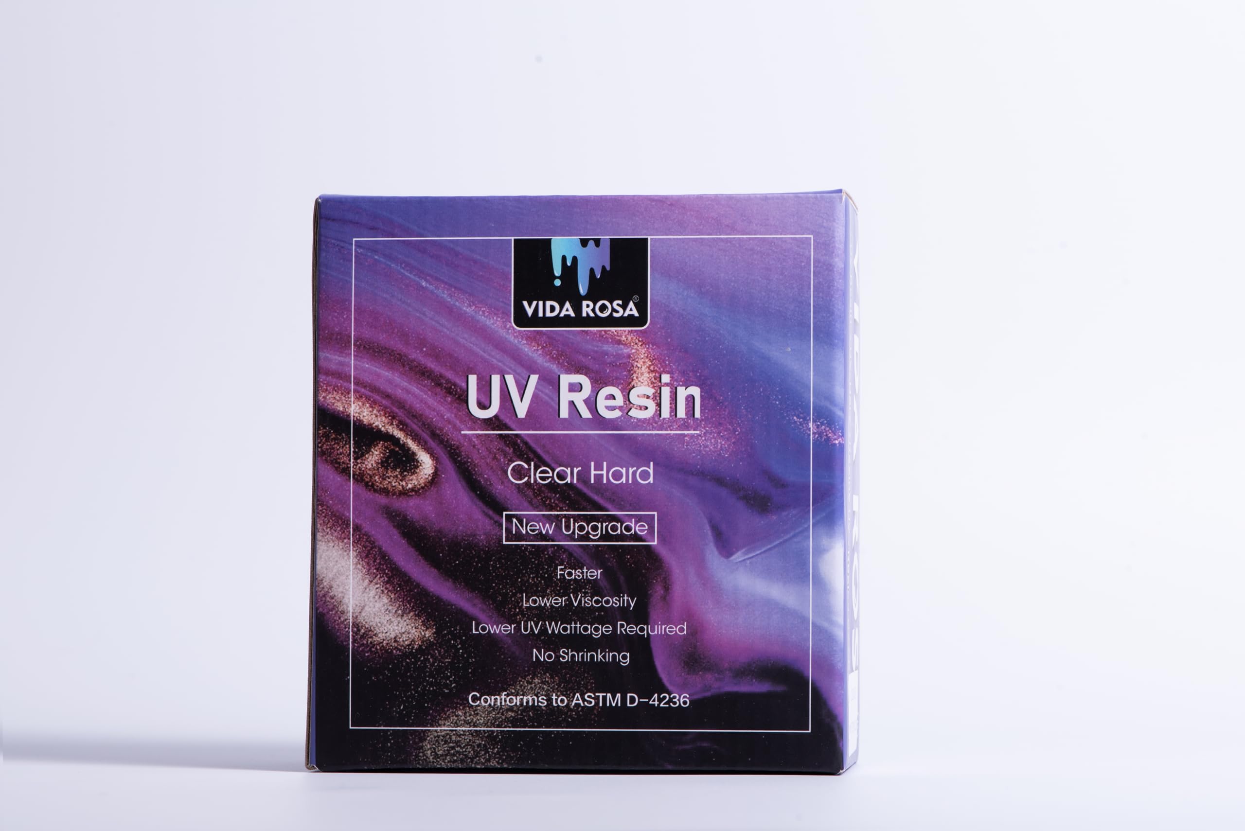 UV Resin 300g- VIDA ROSA RESIN Crystal Clear Hard Ultraviolet Curing Epoxy Resin For Jewellry Making Art Pendants, Earrings, Necklaces, Bracelets, Nail Art Accessories