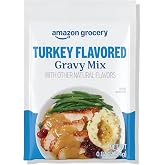 Amazon Brand - Happy Belly Turkey Flavored Gravy Mix, 0.87 ounce (Pack of 1)