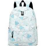 Acmebon Sac à Dos Scolaire Léger Imprimé Mode Pour Adolescents Filles Et Garçons
