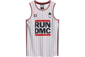 Amplified Run Dmc Tricky Basketball Jersey White