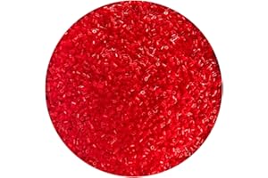 OEEKOI 5500+Pcs Fuse Beads - Melting Beads 5mm Fusion Beads Bulk Iron Beads for Crafts, Ideal for Christmas Birthday Gifts,Red