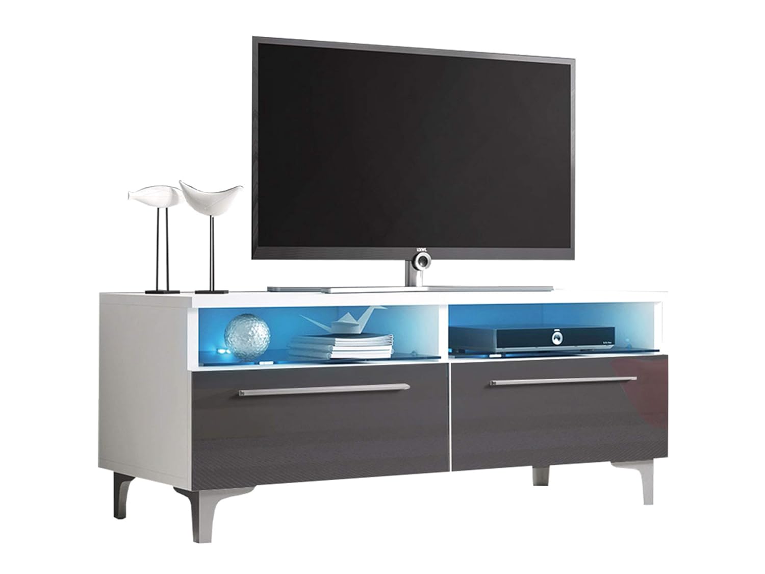 Tv Schrank Weiß Hochglanz