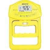 GRIPX Digital Hand Dynamometer Grip Strength Measurement Meter Auto Capturing Electronic Hand Grip Power 198Lbs / 90Kgs