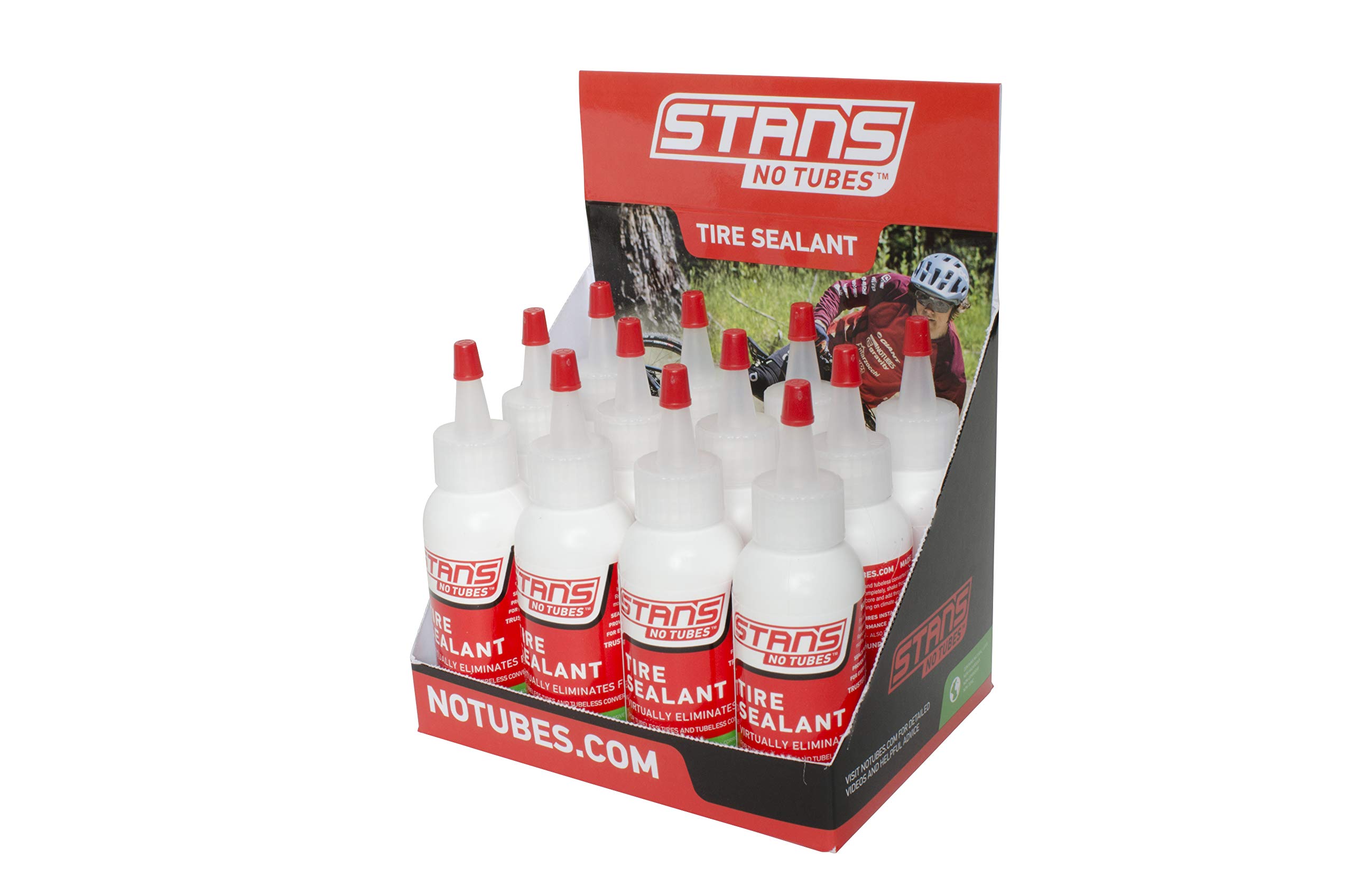 Stan's NoTubes - Tubeless Tyre Sealant Top Up Bottle 2 Fluid Ounces/59ml 12 Pack