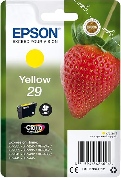 strawberry printer ink