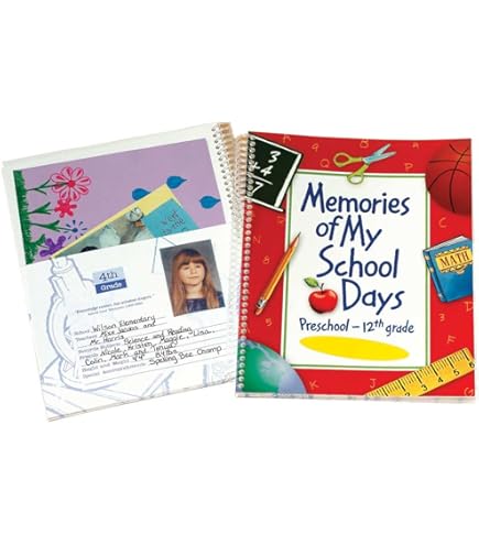 Amazon.com: Fox Valley Traders Custom School Days Memory Book