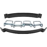 Helper Spring Kit 500 LBS Heavy Duty for Pickup Trucks SUVs &amp; Trailers | Rear Leaf Spring Load Assist for Towing, Hauling and Heavy-Duty Applications, Helps Improve Suspension Support