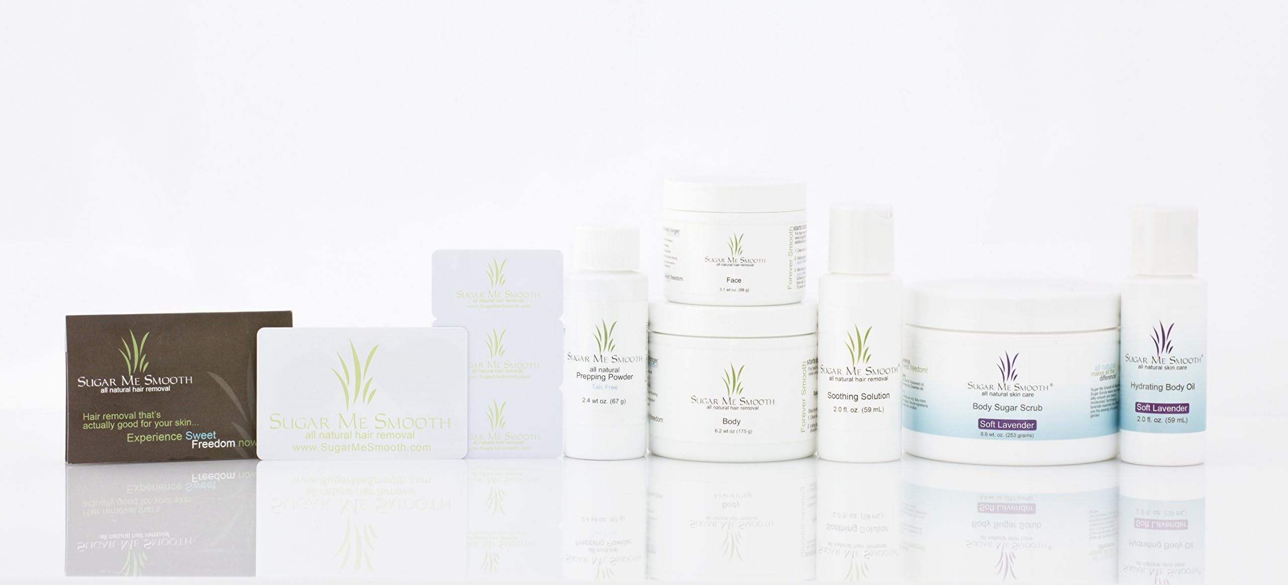 Sugar Me Smooth Ultimate Hair Removal and Smooth Skin System (Soft Lavender)