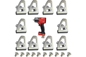KOIUETUA 10 Packs Belt Clip 42-70-2653 Hook Compatible with Milwaukee M18 Impact Driver Hammer Drill For Work Tool 2604-20, 2797-22,2604-22CT,2604-22
