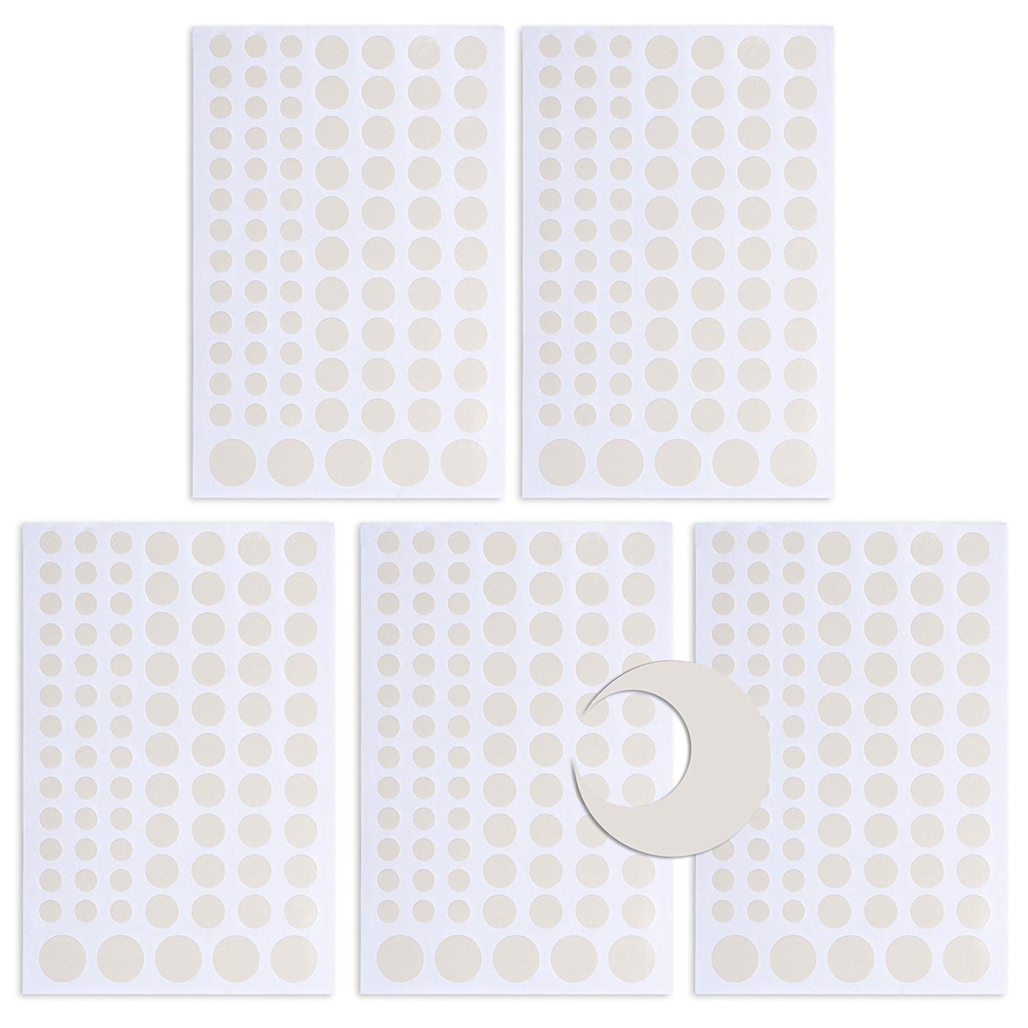 Glow In The Dark Stars Wall Stickers, 504 Adhesive Dots and Moon for Starry Sky, Kid Bedroom Decor or Birthday Gift, Beautiful Wall Decals for Kids Room Decor