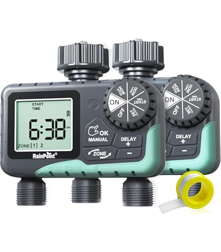 On Spike Orbit 58573N H2O-6 Lot De 5 Arroseurs U00e0 Entrau00eenement Par Engrenages, Spike B 58573, Vert Arroseur Jardin