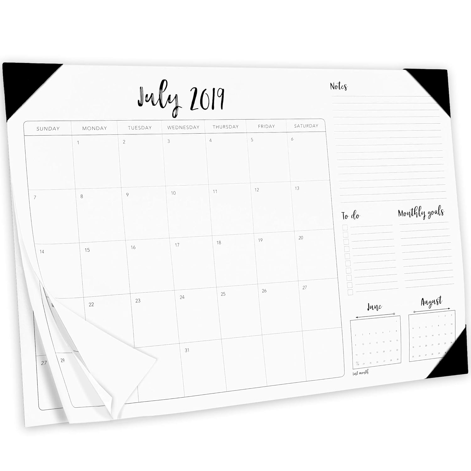 Best Academic Monthly Desk Calendar