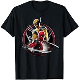 Marvel Studios Deadpool &amp; Wolverine with Claw-Slashed Icon T-Shirt