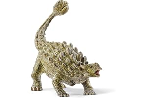 Schleich Dinosaurs Realistic Ankylosaurus Dinosaur Figure - Detailed Prehistoric Jurassic Dino Toy, Highly Durable for Education and Fun for Boys and Girls, Gift for Kids Ages 4+