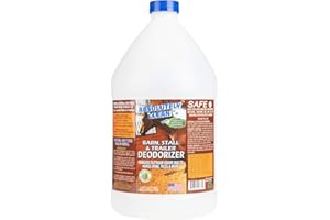 Absolutely Clean Barn, Stall and Trailer Deodorizer, Powerful, Natural Enzymes Neutralize Odors on Contact (128oz)