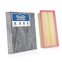 RVgolf Engine+Cabin Air Filters Fit for 2018 2019