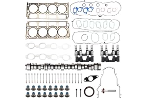 IGNISPARK NON AFM DOD Disable Camshaft Lifter Kit w/ 5.3 Head Gasket Set for 2014-2021 GM Chevrolet Gen V L83 5.3L Engine 12499225 HS26744PT