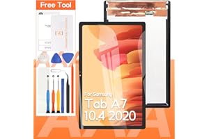 THIRDPOLE Screen Replacement For Samsung Galaxy Tab A7 10.4 SM-T500 SM-T505 LCD Display Touch Screen Digitizer Full Assembly,with Tools(Black)