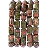 Natural Unakite Cylinder Tube Beads 10x14mm 38cm/str Loose Semi Gemstone Stone Beads for Making Bracelets Necklace