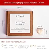 Fosse Living Christmas Morning 16 Pack Soy Wax Melts – Natural, Vegan, Plastic view 5