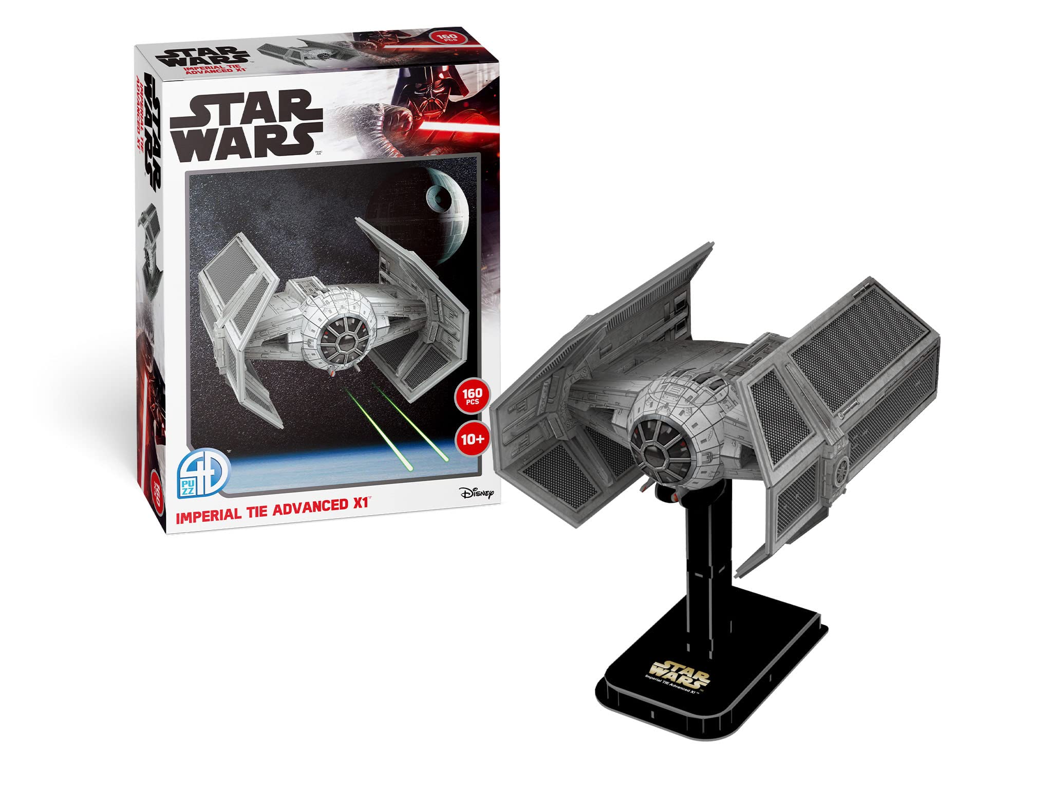 Revell Star Wars Card Model Kit Imperial TIE Advanced X1 For Star Wars Fans 160 Parts