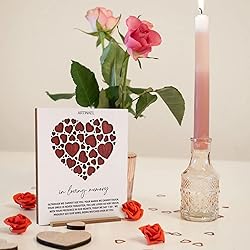 ARTINAEL in Loving Memory Wedding Sign - Heartfelt
