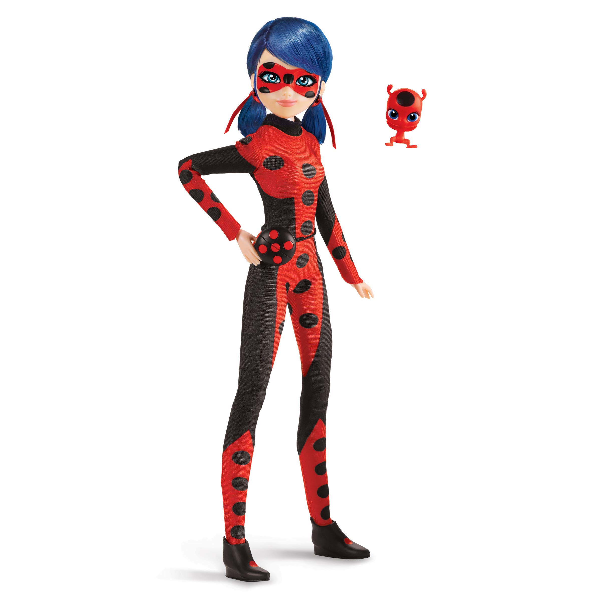 Miraculous Ladybug And Cat Noir Toys Ladybug Fashion Doll V2 | Articulated 26cm Ladybug Doll With Accessories And Miraculous Kwami | Marinette Superhero Ladybug Figurine | Bandai Miraculous Dolls
