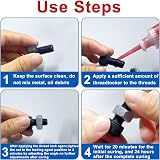 EIGTWEN Thread Lock High Medium Strength 100ml Nuts Bolts Fasteners Screws view 8