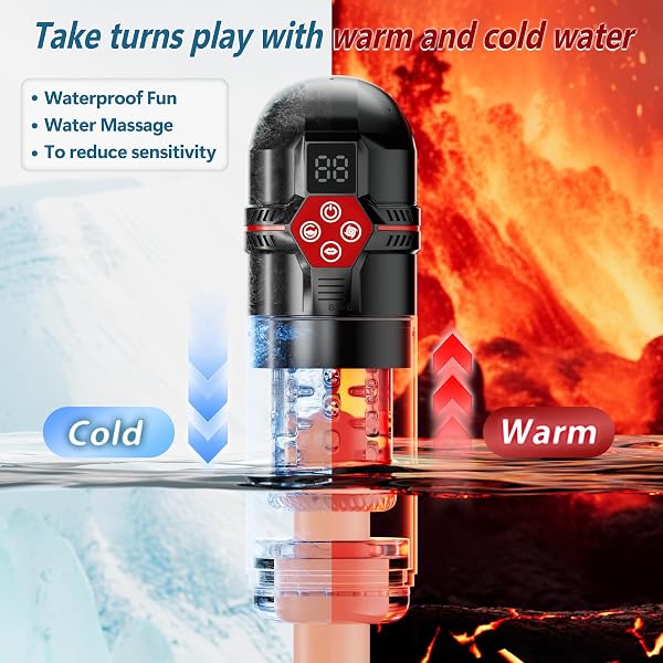 MRGRAS MALE MASTURBATOR PENIS PUMP – AI SYNC MALE SEX TOYS FOR MEN WITH 12 S VACUUM PUMP & 7 THRUSTING ROTATING VIBRATING SUCKING LICKING ADULT TOYS MENS SEX TOYS POCKET PUSSY PUMPS & ENLARGERS