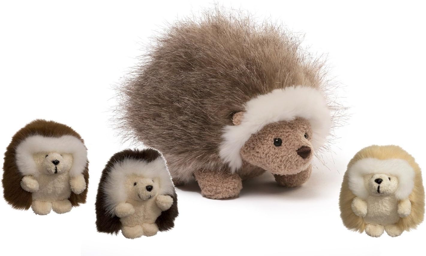 Galactic Toys Hedgehog Family Bundle - Mother Three Babies