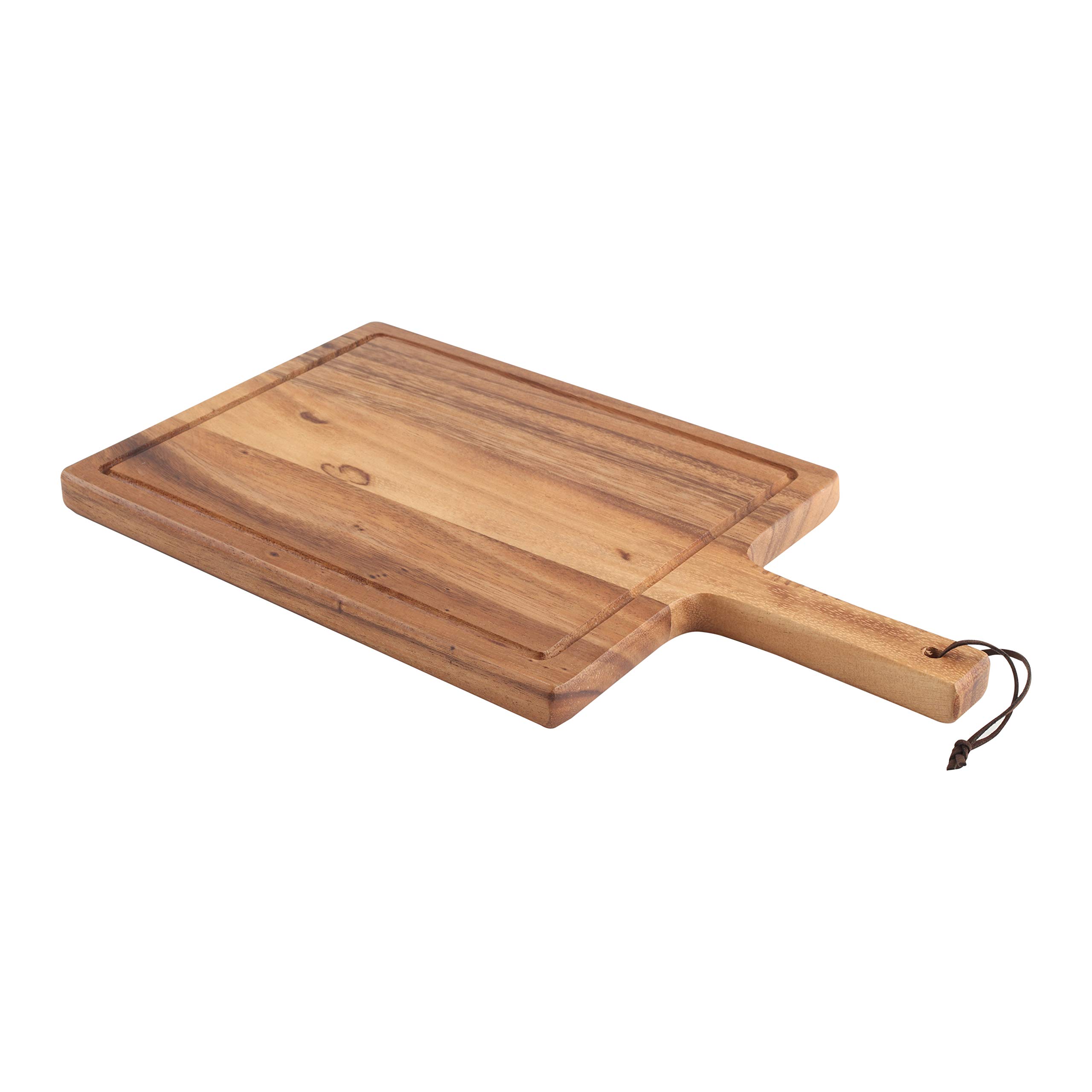T&G Woodware DF055 Solid Acacia Wood Steak Board, Large
