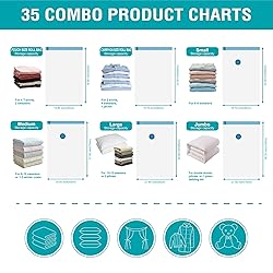 35 Pack Space Saver Bags